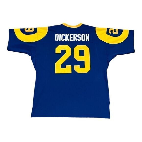 Authentic Rams Eric Dickerson #29 Throwback Jersey Sz 54 - Picture 3 of 6